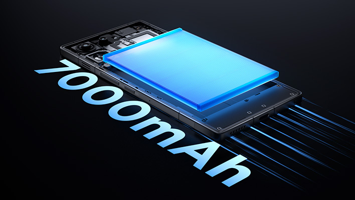 Redmagic 11 Air's 7,000mAh battery.