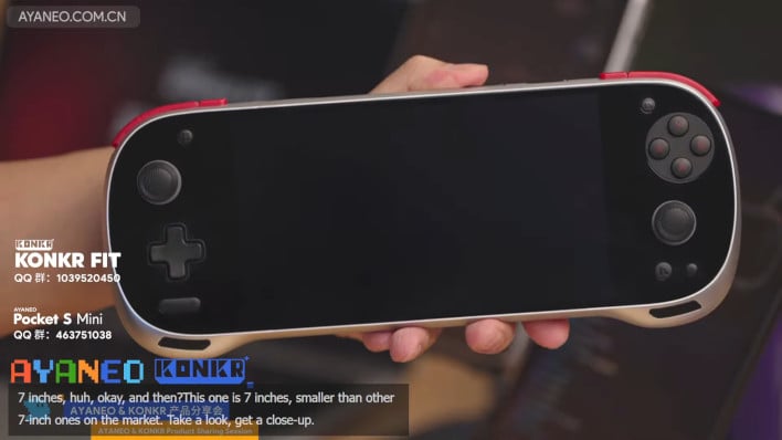 Ayaneo Konkr Fit Handheld Debuts With 7-Inch OLED And Ryzen AI 9 HX 470