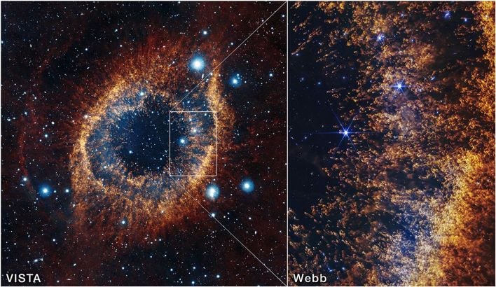 Dying Star's Final Breath Turns Into A Spectacular Light Show Captured By Webb