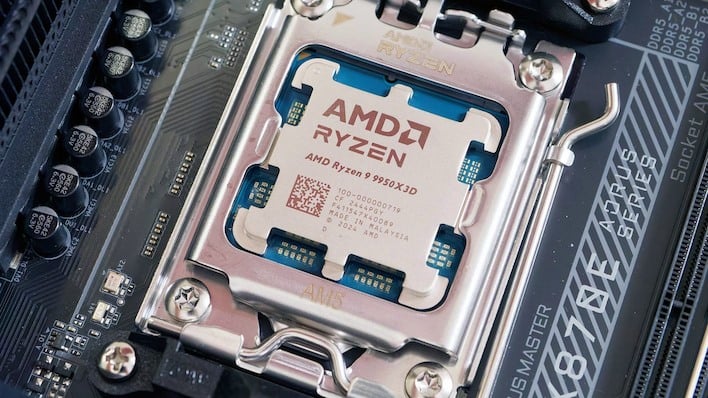 ryzen 9 9950x3d in socket