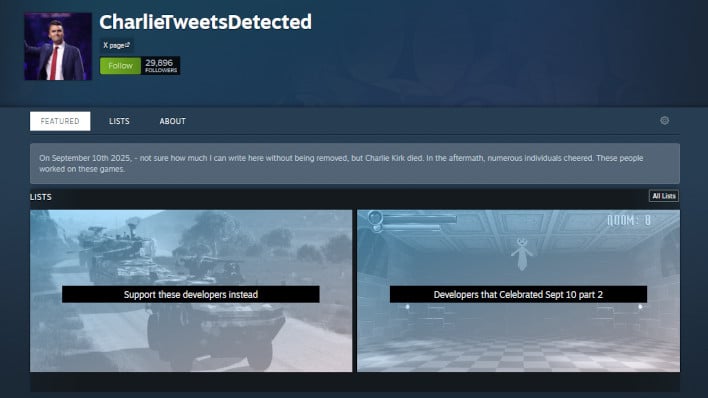 steam curator brigading
