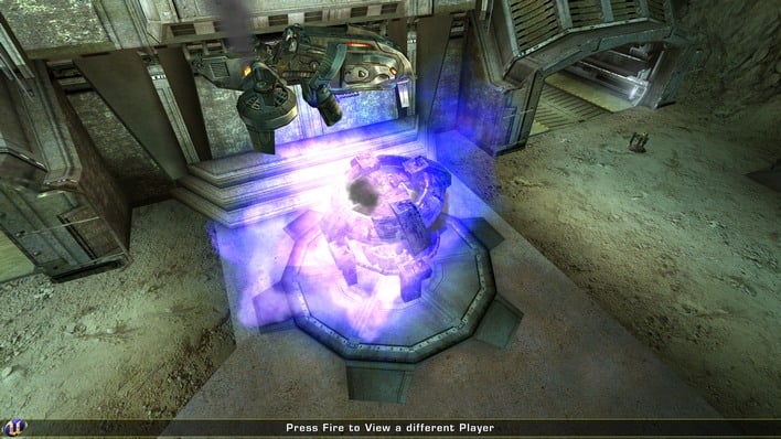 blue power core destroyed ut2004