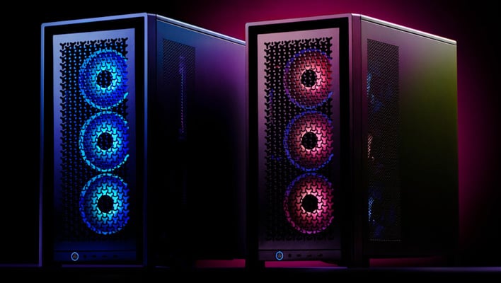 Corsair Drops Limited‑Run PC Cases With Striking Color‑Shift Panels