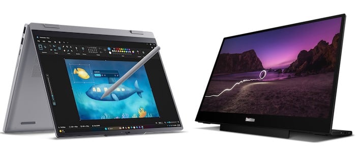 thinkvision monitor and t14 gen6