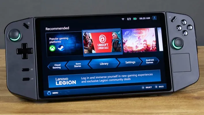 Lenovo Legion Go handheld.