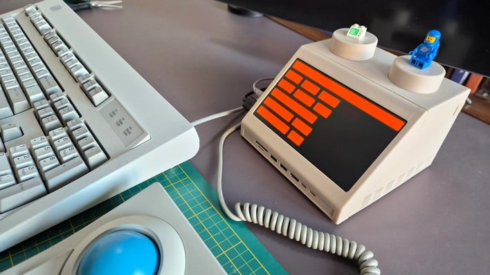 custom readout lego mini pc