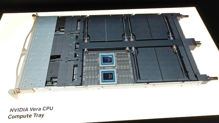 nvidia vera cpu compute tray