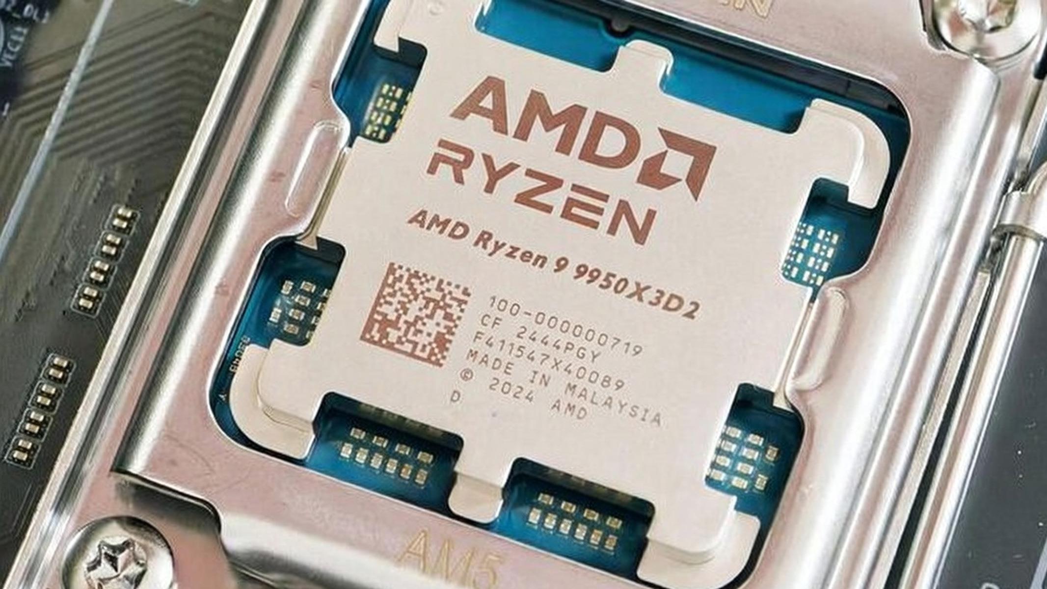 AMD's Secret Ryzen 9 9950X3D2 Dual 3D V-Cache CPU Is Real