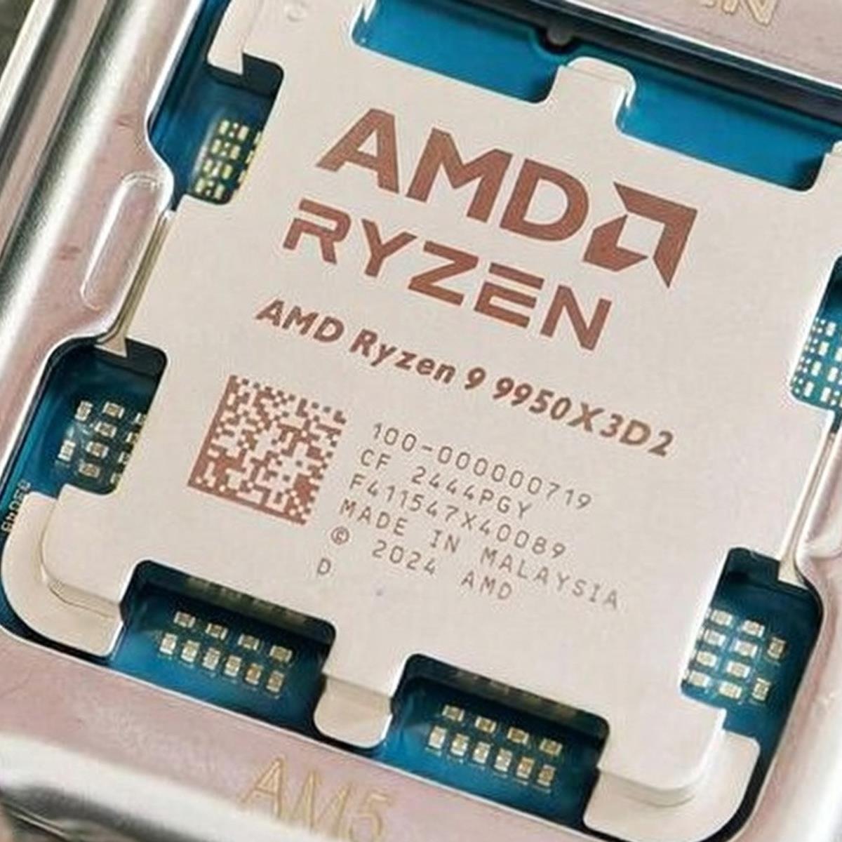 AMD's Secret Ryzen 9 9950X3D2 Dual 3D V-Cache CPU Is Real