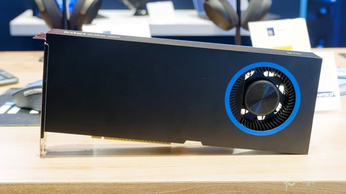 intel arc pro b70 reference card hothardware