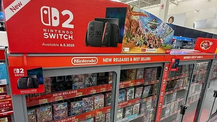 nintendo switch 2 physical games cost more body
