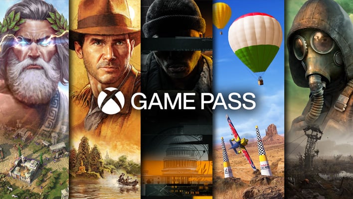 Xbox Game Pass banner.