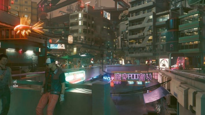 cyberpunk kabuki stairtop