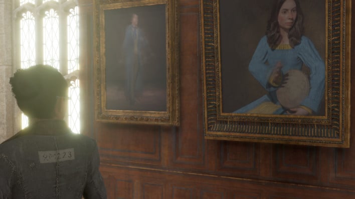 hogwarts legacy paintings smearing