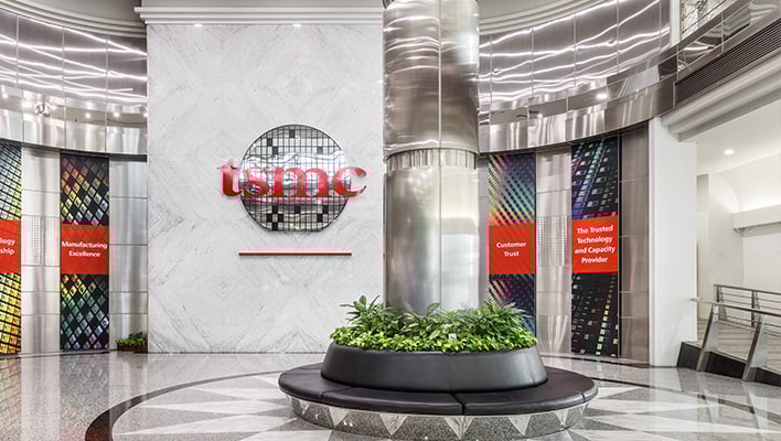 TSMC foyer.