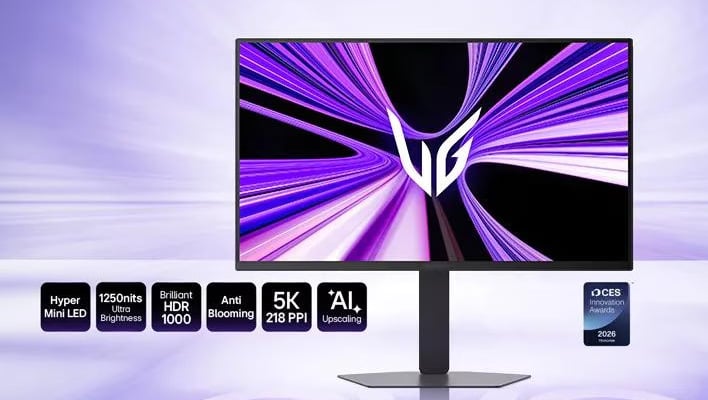 LG UltraGear Evo AI GM9 monitor.