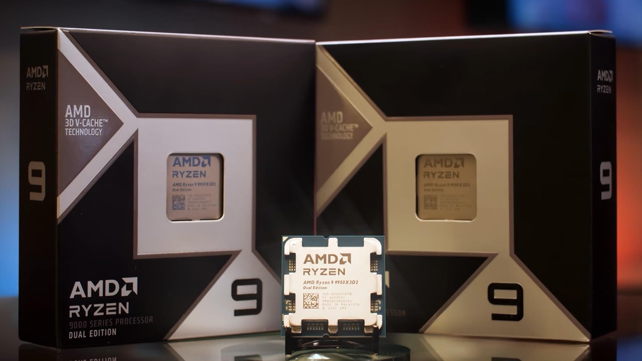 AMD Ryzen 9 9950X3D2 Preorders Sell Out On Amazon For $999