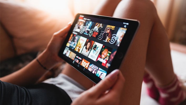 netflix mobile app vertical video body