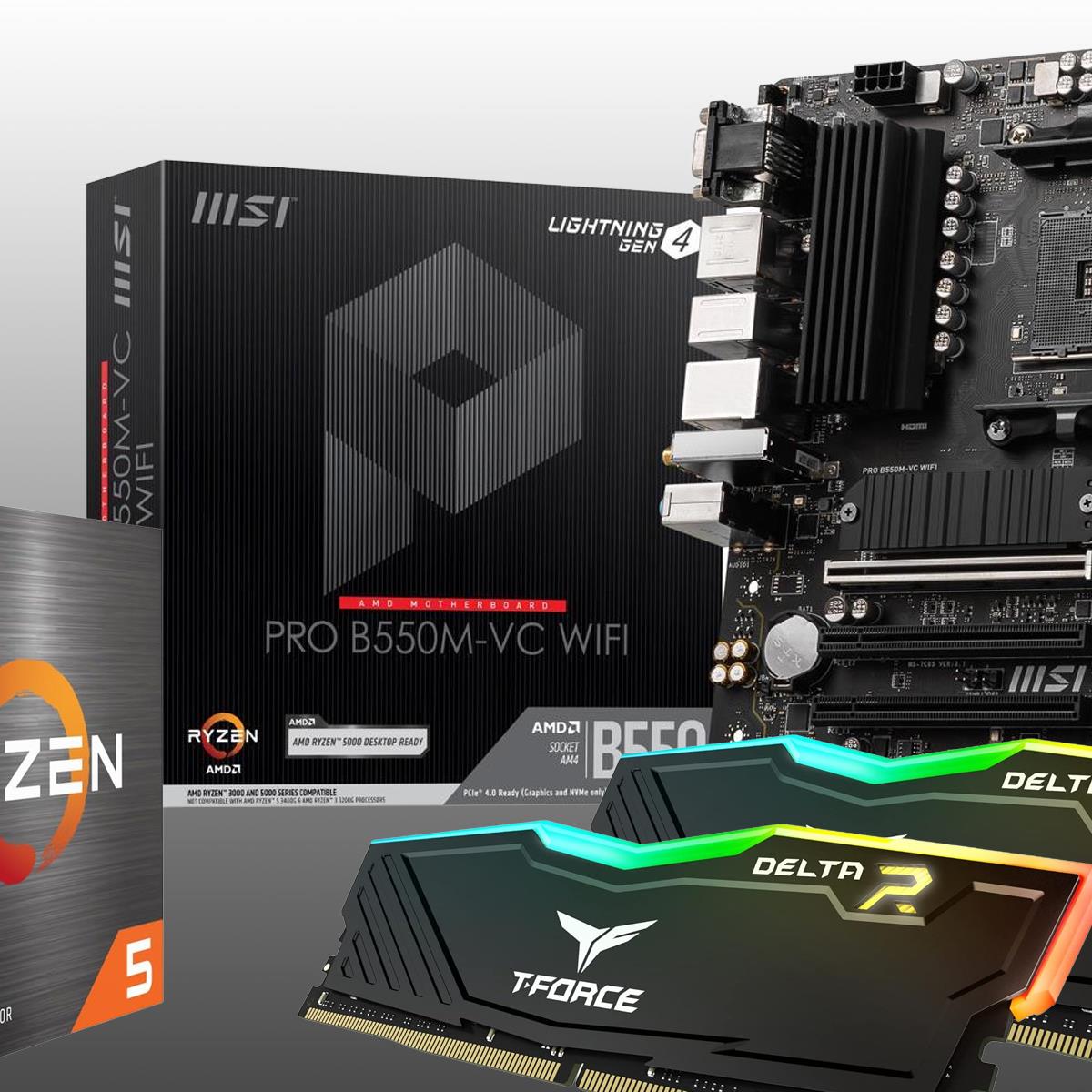 Score a Ryzen 5 5500, Motherboard and 16GB RAM for Just $227 While