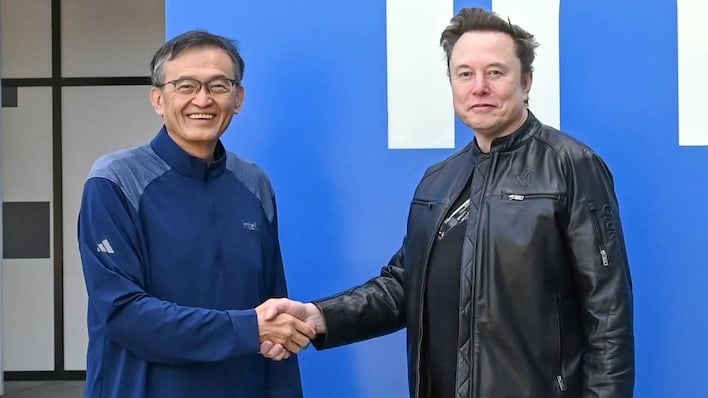 lip bu and elon at intel