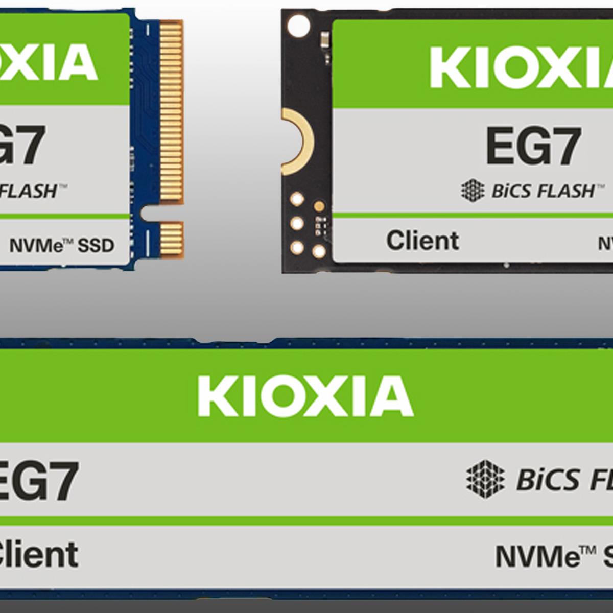 Kioxia's New EG7 SSDs Promise Fast and Cheap Storage for PC Makers