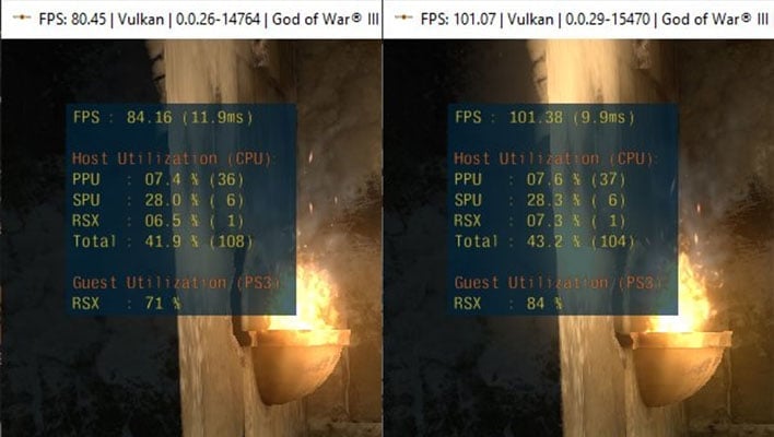 rpcs3 god of war iii before and after