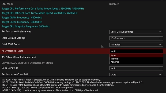 asus aemp bios feature