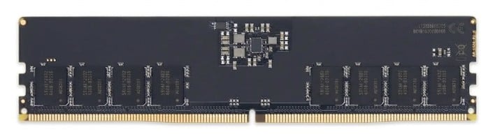 blank ddr5 memory module