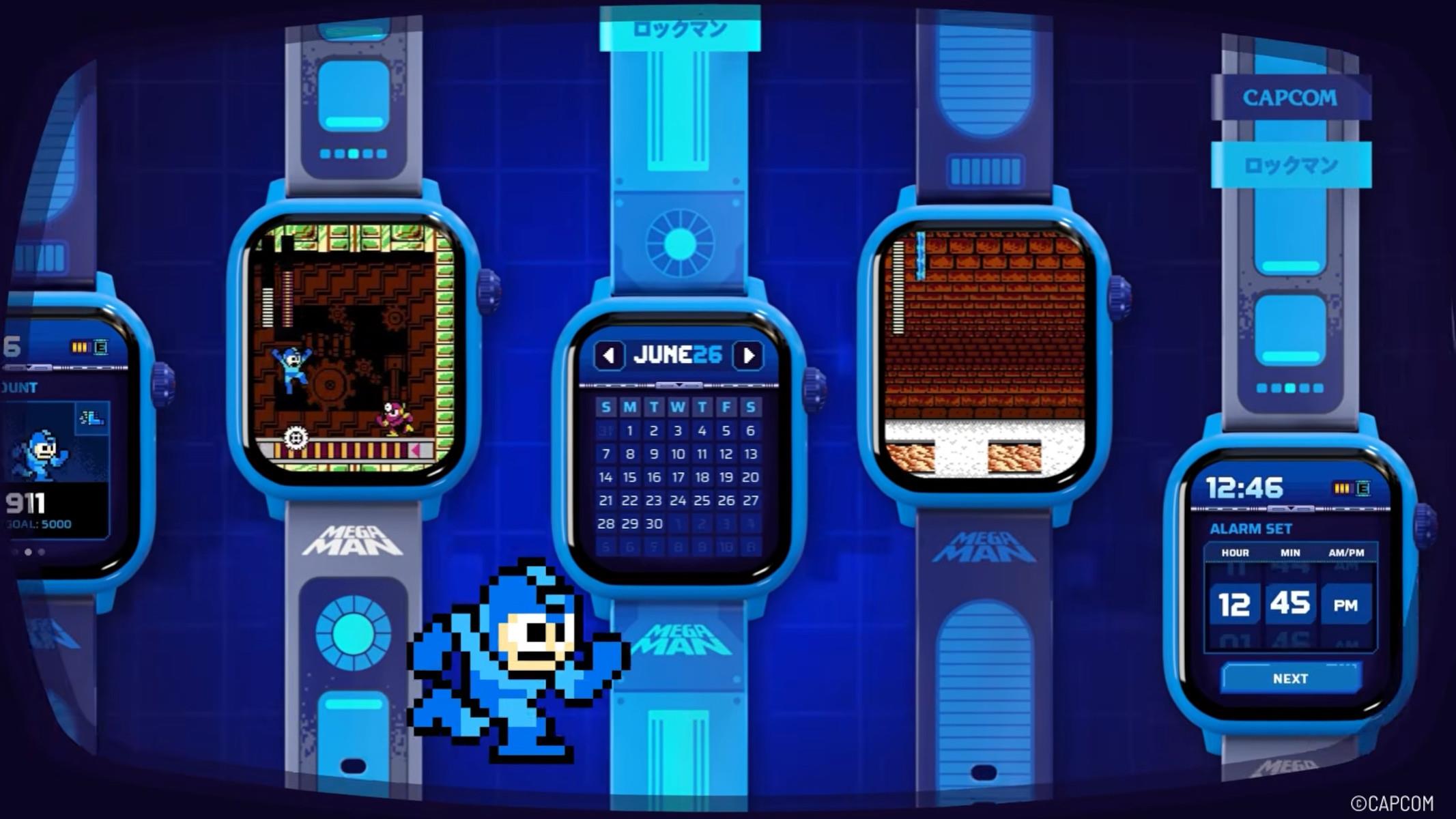 Mega Man 2 Comes to Your Wrist With New $80 Retro Gaming Watch