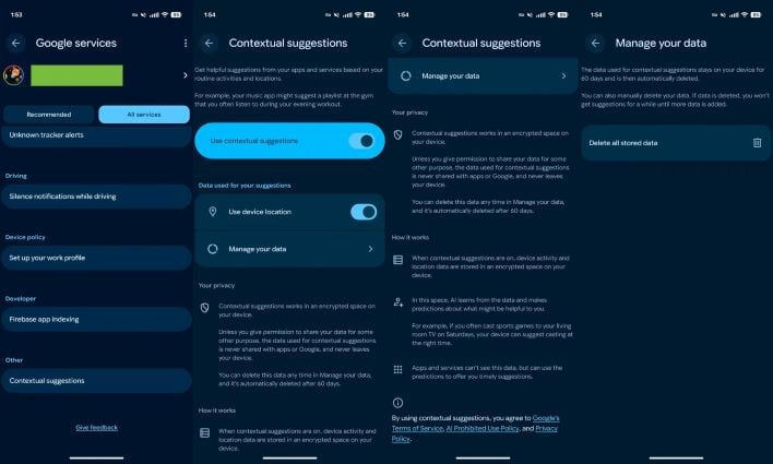 contextual suggestions