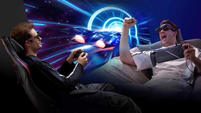 smal asus rog xreal lifestyle