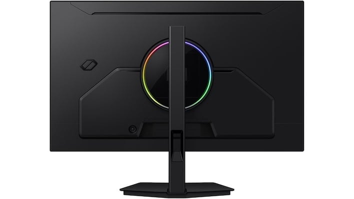 rear samsung odyssey g8 6k monitor