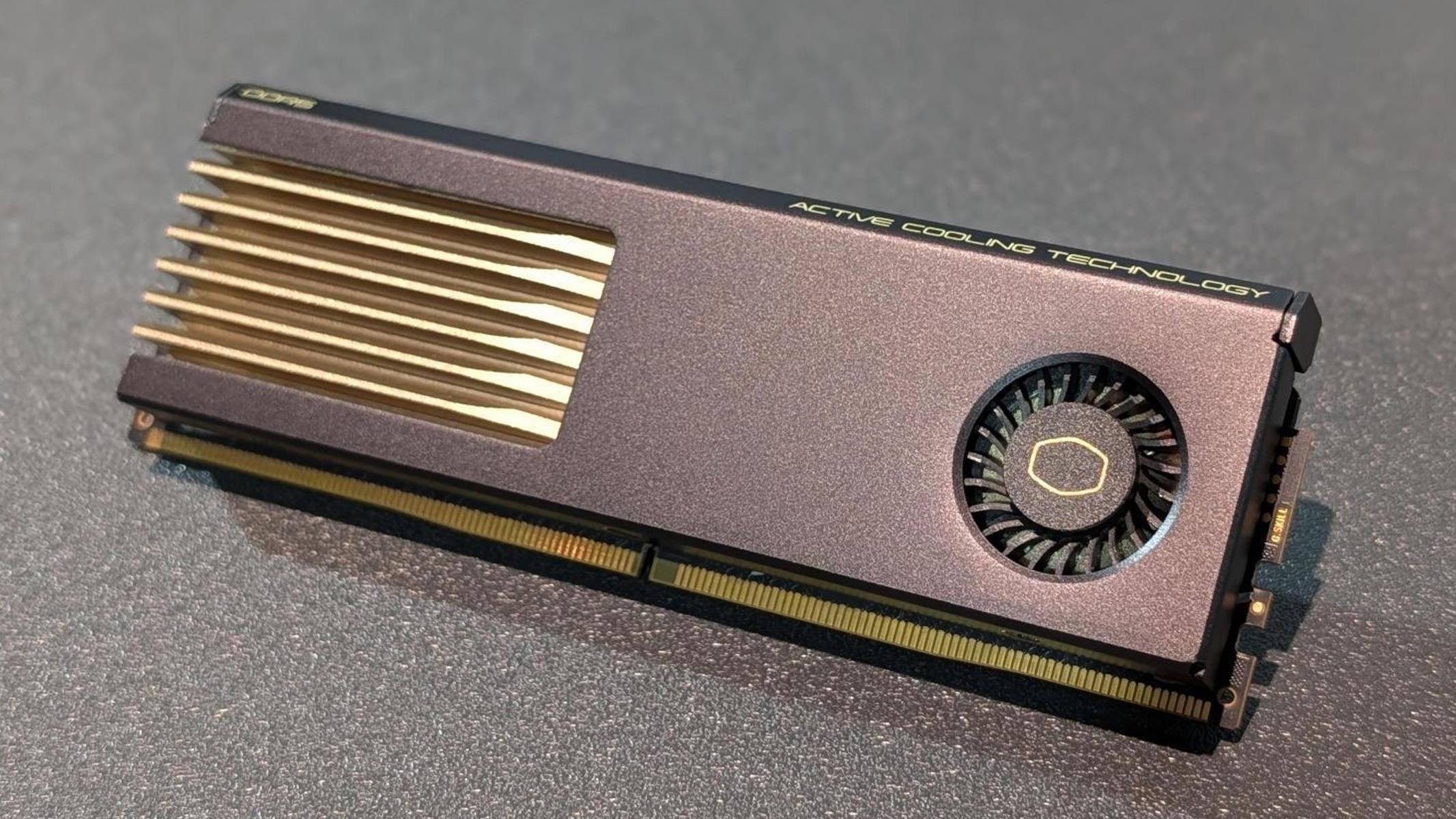 Cooler Master und G.Skill arbeiten zusammen an aktiv gekühltem MasterDIMM ...