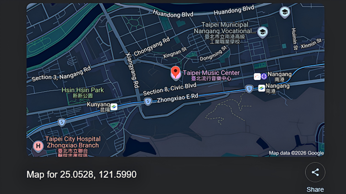 nvidia teaser google map coordinates
