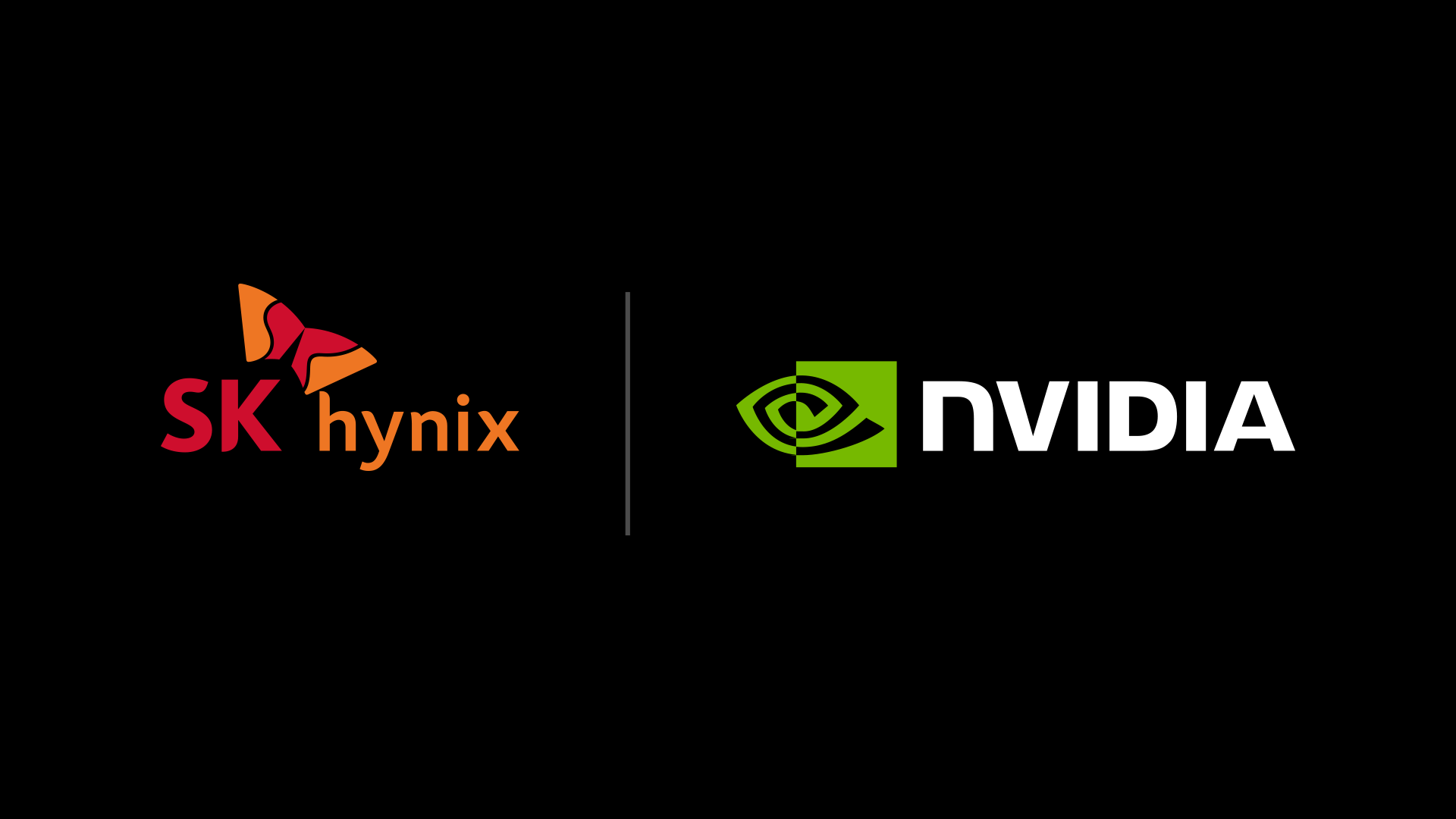 SK hynix and NVIDIA brand logos.