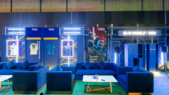 ea sports locker room visa advertisements