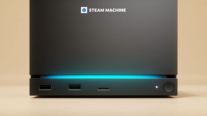steam machine light bar front