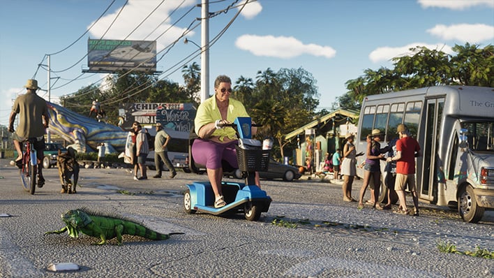 Screenshot of Leonida Keys in GTA 6.