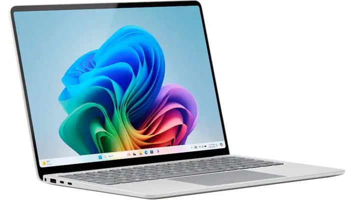 Microsoft Surface Laptop (angled render).
