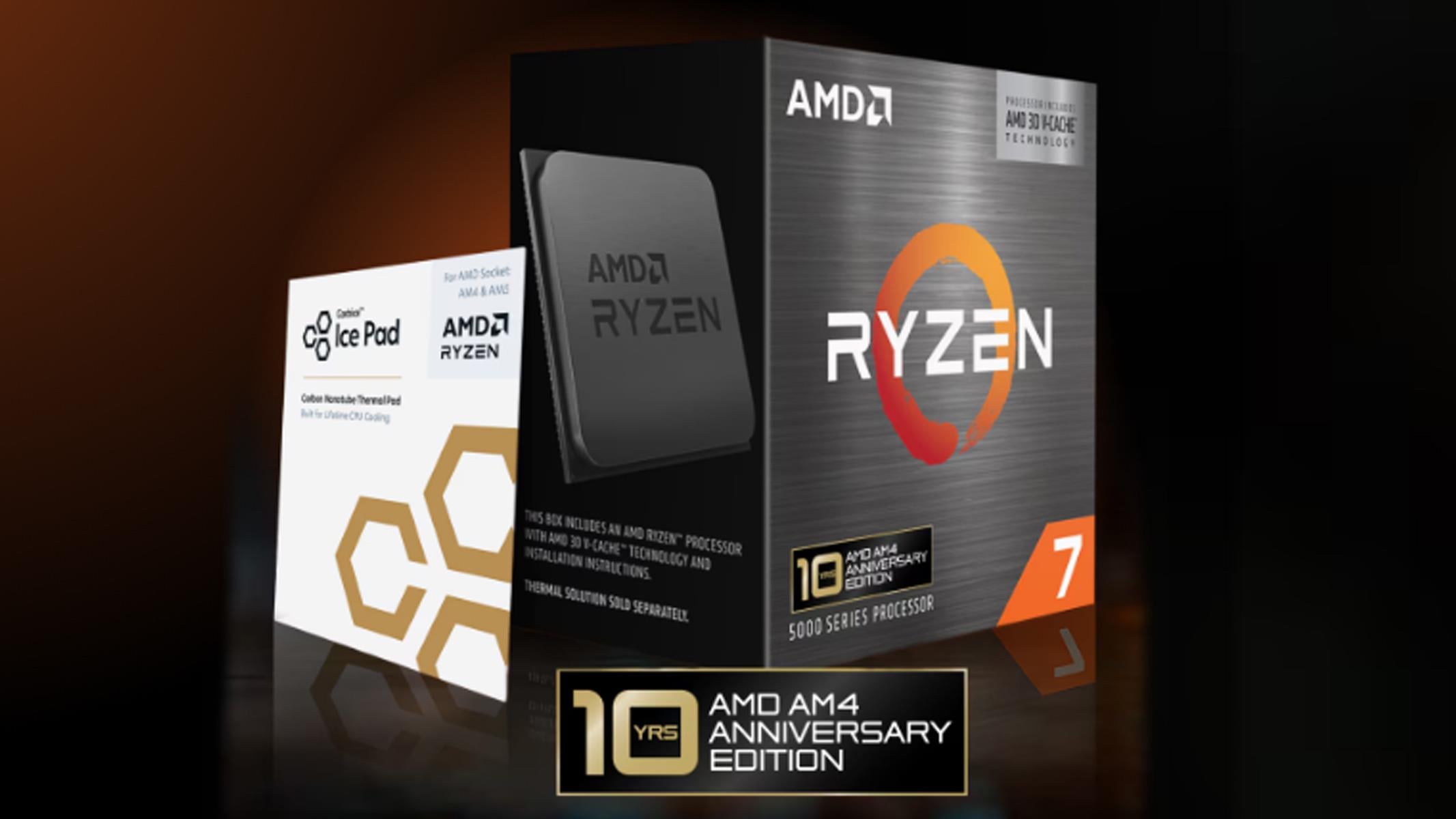 Get AMD’s Ryzen 7 5800X3D 10th Anniversary Edition Here While It Lasts