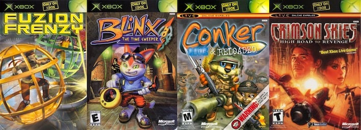 all four game covers