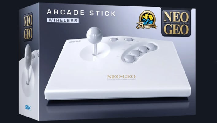 Neo Geo AES+ Anniversary Edition (angled retail box) - render.