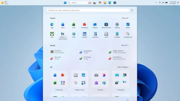 hero win11 taskbar