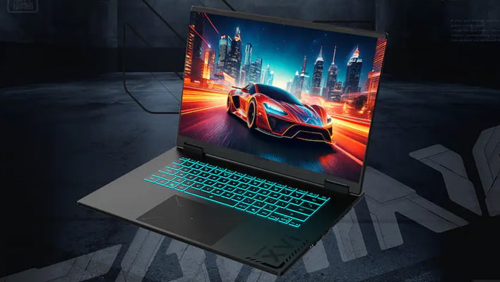 Gigabyte Gaming A16 laptop.