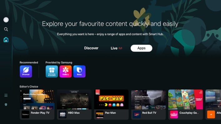 content samsung smart tv pacman proxy2