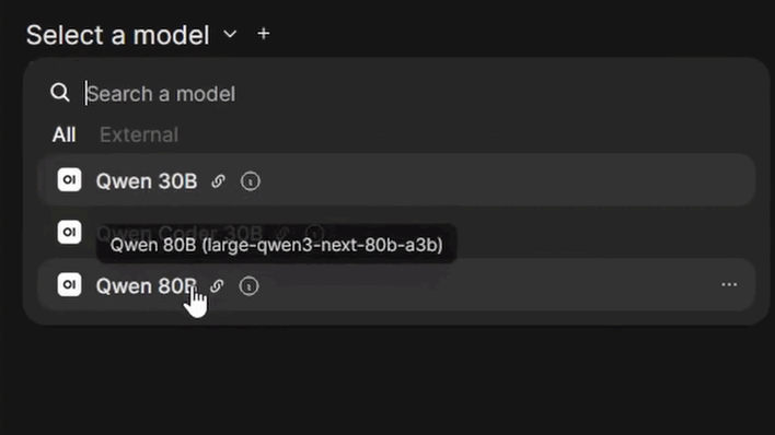 the three models he used