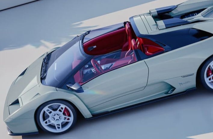 Eccentrica V12 Roadster side