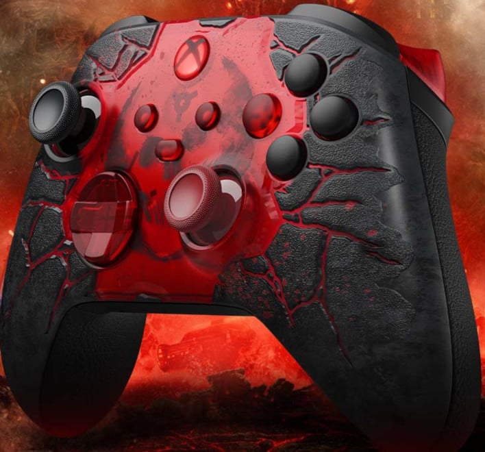 The main Gears of War: E-Day Xbox Wireless Controller.
