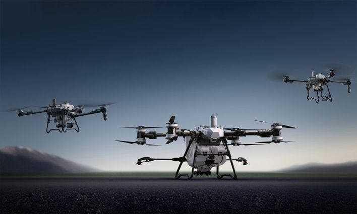 DJI Agras agricultural drones