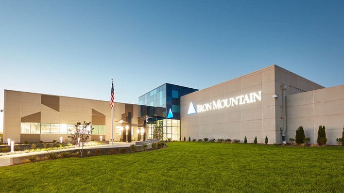 One of many Iron Mountain storage facilities.